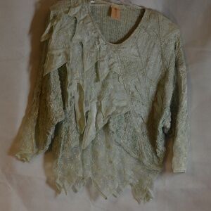 Vintage 2pc Skirt and Top Frills SZ M modelle